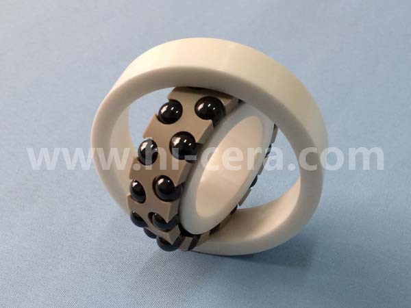Zirconia full ceramic self-aligning bearing 1207