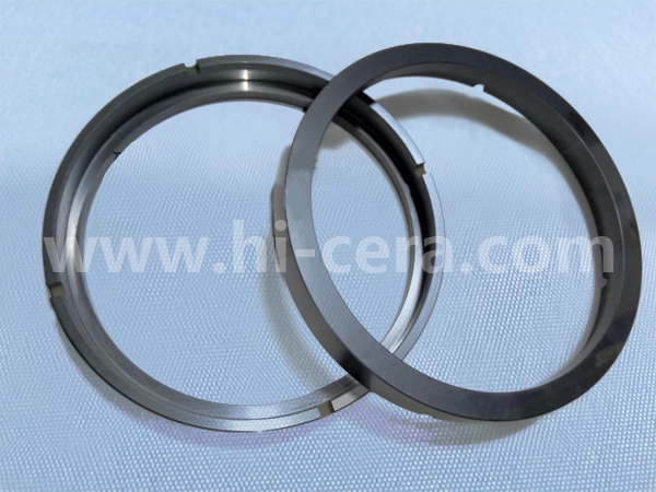 Silicon carbide sealing ring